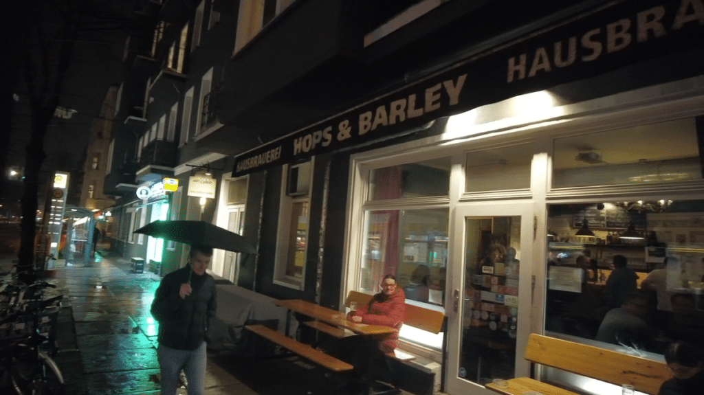 Berlin Brewing Exterior of Hops & Barley Berlin