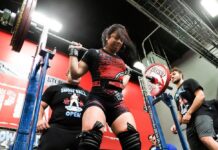 Samantha Todd earned her first 1000-pound total lift.