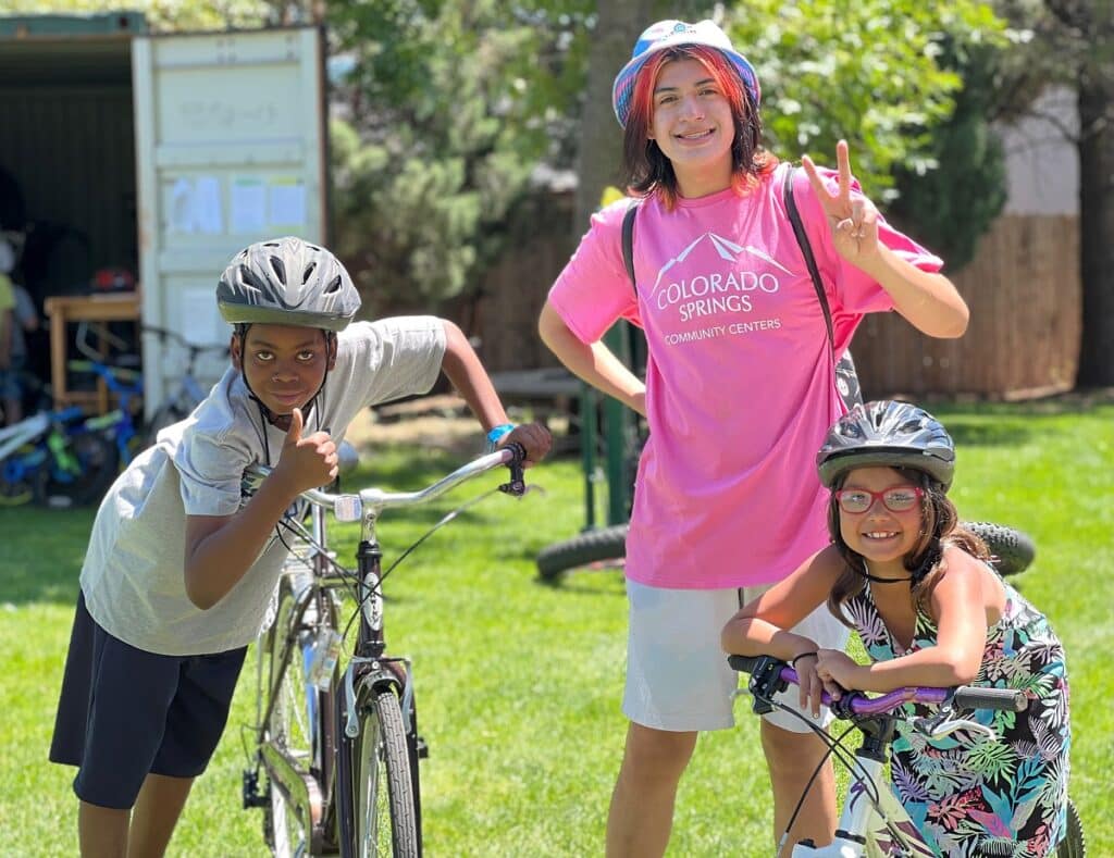 Kids on Bikes The Deerfield Hills Community Center Summer Camp Bike Group