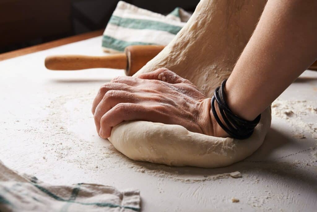 Baking Kneading Dough