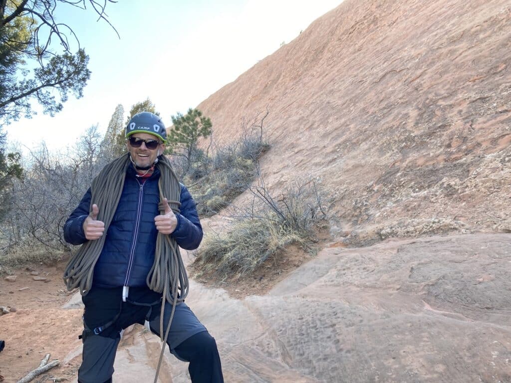 Resort Outfitters rock climbing experience