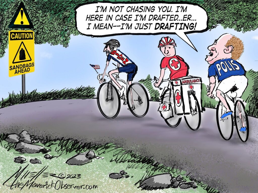 Governor Polis in Biden Administration The Sandbags of Time