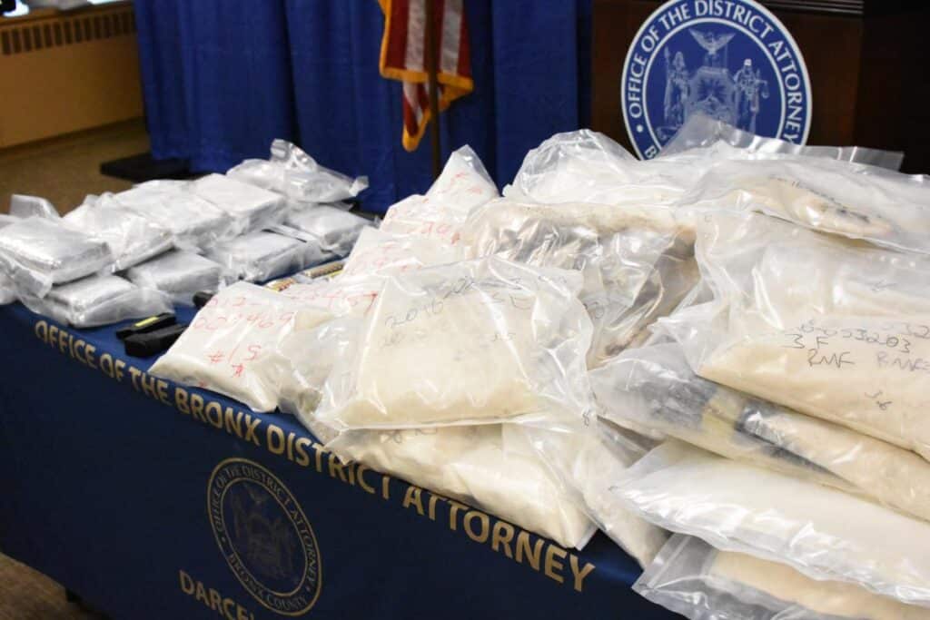 Fentanyl Fentanyl and heroin seized by NYFD