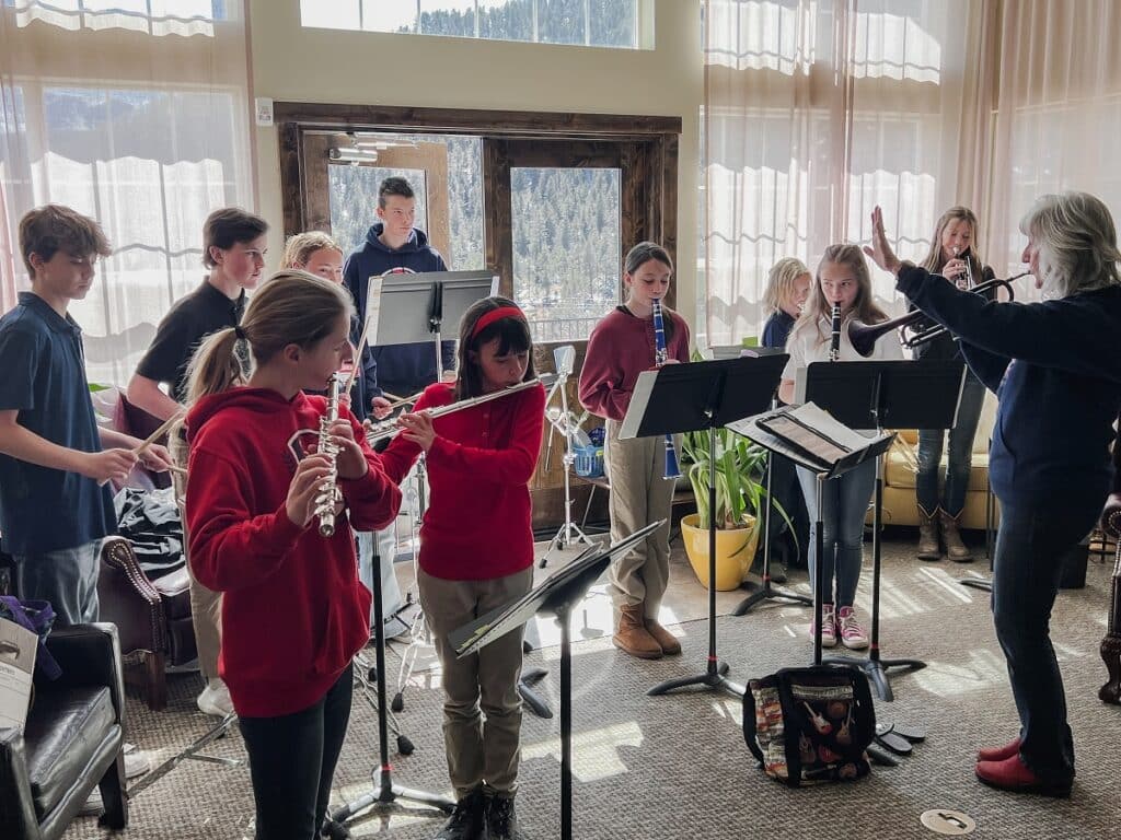 Merit Academy Music Class at Merit Academy