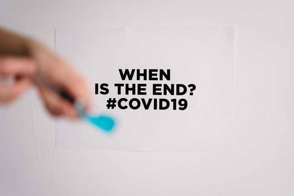 When is the end of COVID19?