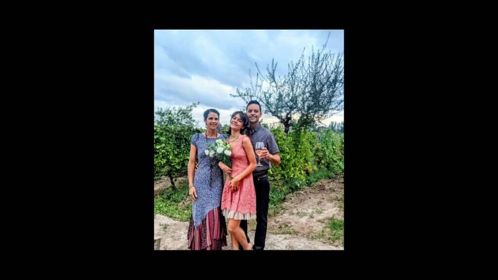 Jaguart Art Artist Diego Arnedo and his wife/business partner Adhya Spencer in Mendoza, Argentina.