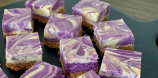 Ube Cheesecake Bars