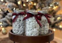Puppy Chow Jars Christmas