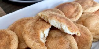Cheesecake Snickerdoodle Cookies