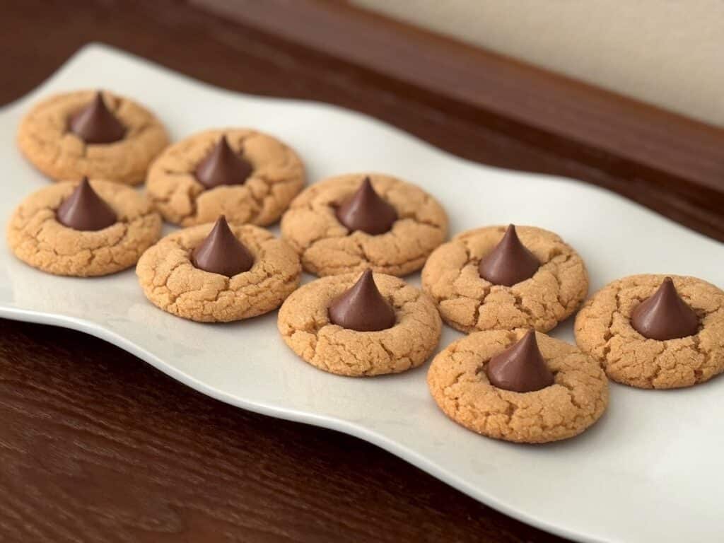 Peanut Butter Blossom Cookies