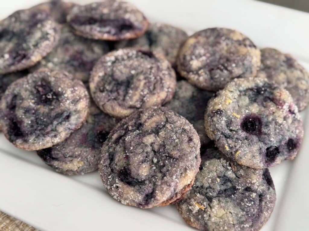 Lemon Blueberry Cookies
