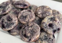 Lemon Blueberry Cookies