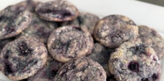 Lemon Blueberry Cookies