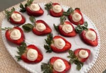 Deviled Strawberries Deviled Strawberries